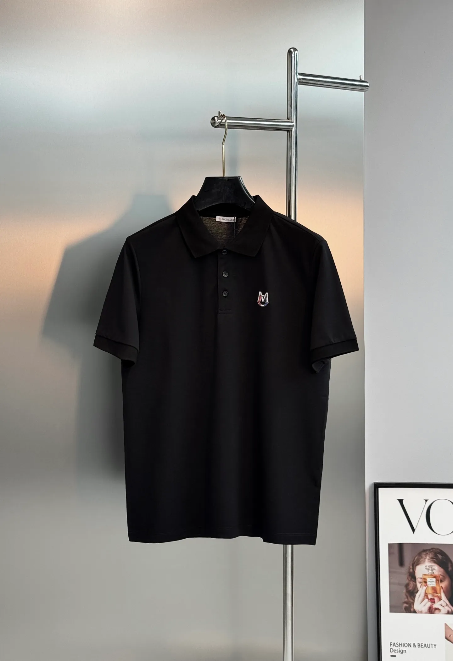 ⚜️Moncle* Classic Polo .New Arrival . Polo 230 ， . moncler Classic . . ！ . ！ ：Black.White.Gray.Sizes：M-3XL（S 4xl ） ❗️175/140 L